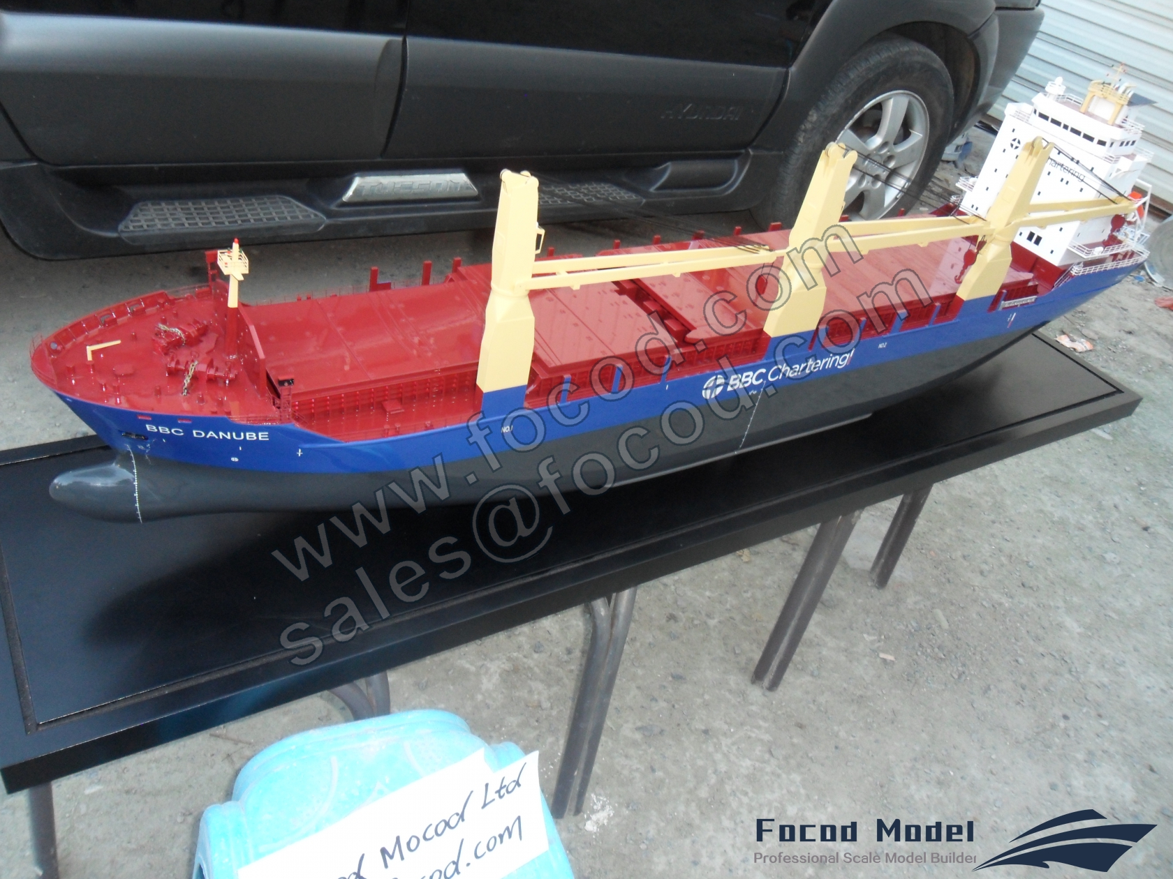 custom made model of 143m General cargo vessel